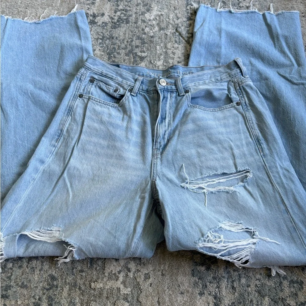 American Eagle Outfitters Light Blue Skater Jeans